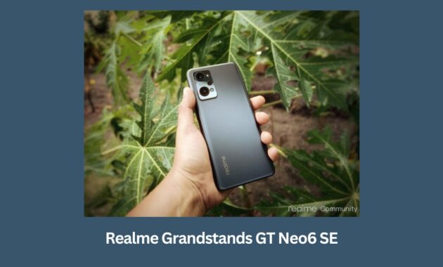 Realme Grandstands GT Neo6 SE with Super Tight Edge Miniature Bended Plan