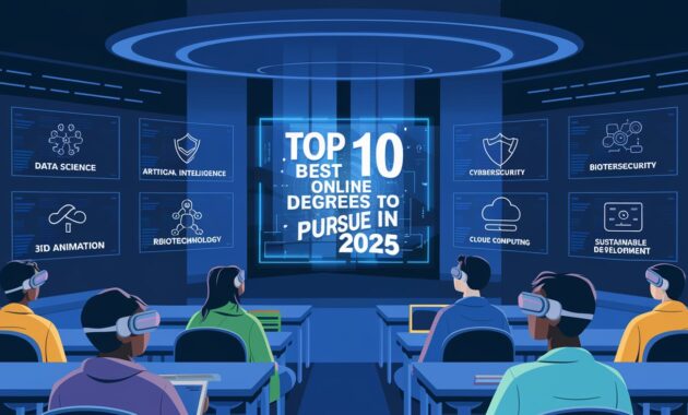 Top 10 Best Online Degrees to Pursue in 2025